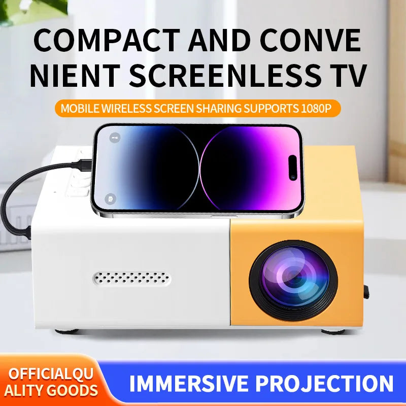 Portable Mini Movie Projector